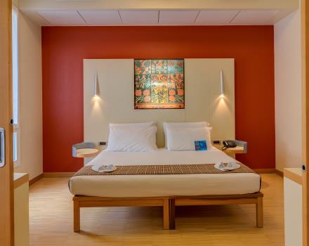 Try the comfortable Junior Suites of the 4 star Plus Hotel Bolgona, near Venice