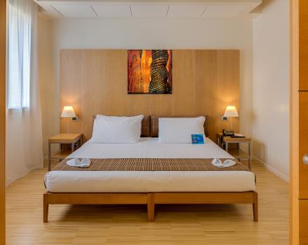 Choose the Junior Suite at the Best Western Plus Hotel Bologna, 4 star hotel near Venice and enjoy maximum comfort!